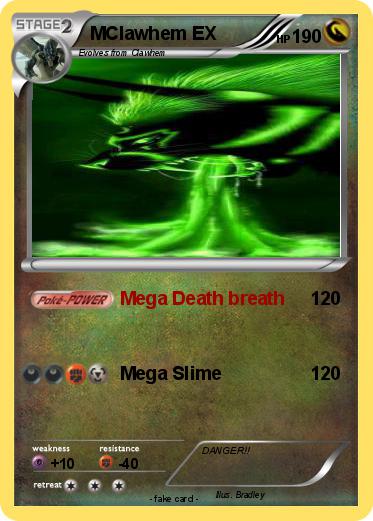 Pokemon MClawhem EX