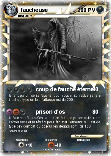 Pokemon faucheuse