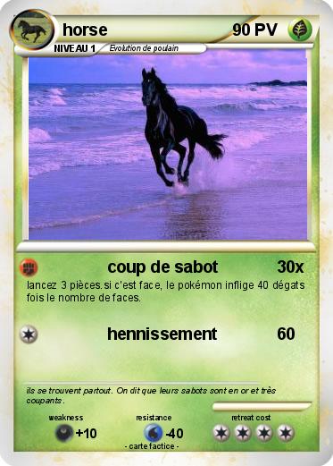 Pokemon horse