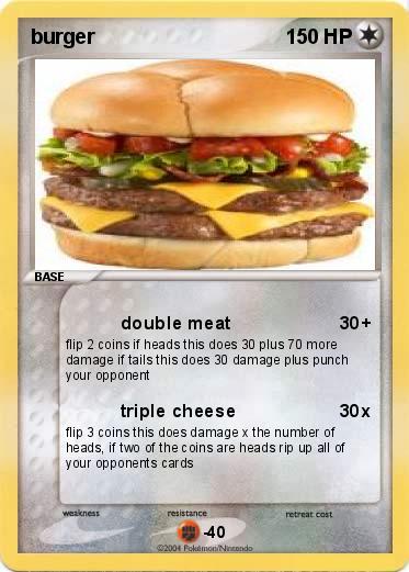 Pokemon burger