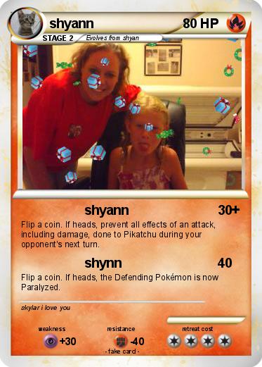 Pokemon shyann