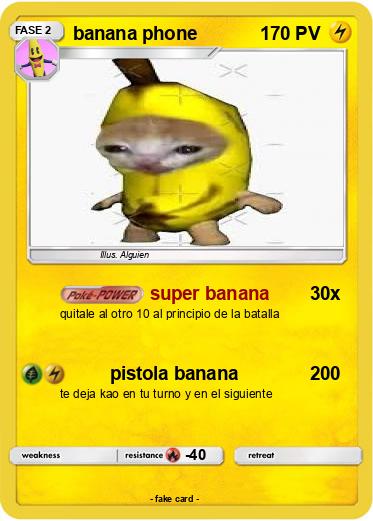 Pokemon banana phone