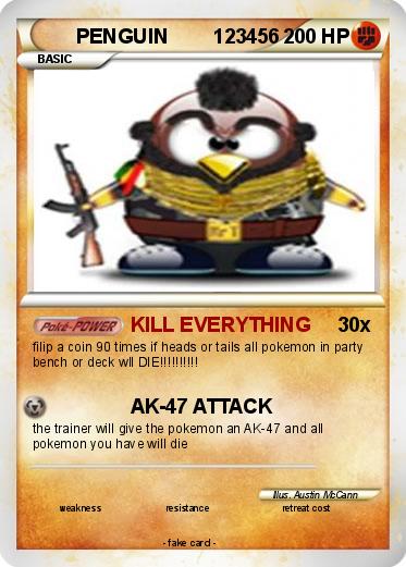 Pokemon PENGUIN        123456