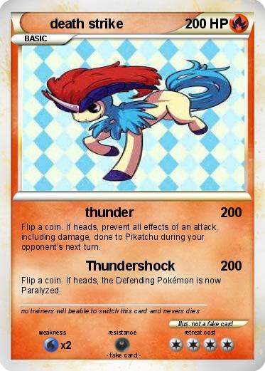 Pokemon death strike