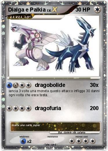 Pokemon Dialga e Palkia