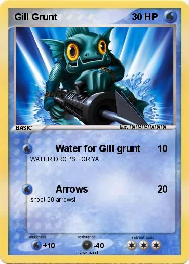 Pokemon Gill Grunt