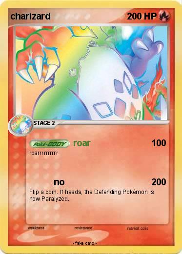 Pokemon charizard