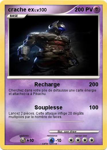 Pokemon crache ex