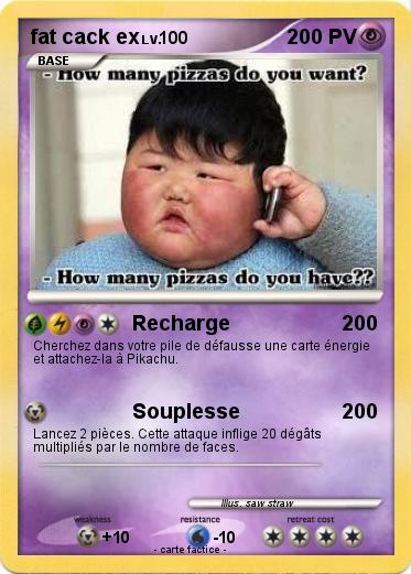 Pokemon fat cack ex