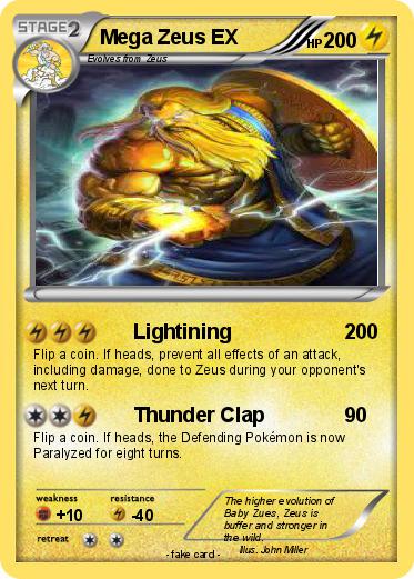 Pokemon Mega Zeus EX