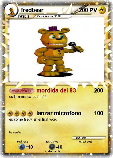 Pokemon fredbear