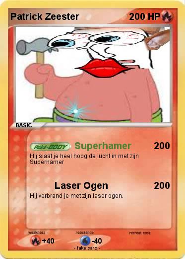 Pokemon Patrick Zeester