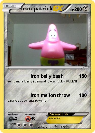 Pokemon iron patrick