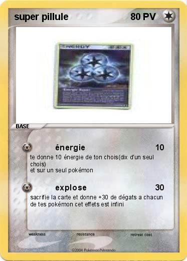 Pokemon super pillule