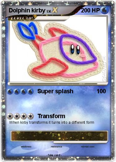 Pokemon Dolphin kirby