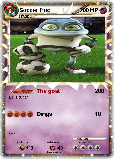 Pokemon Soccer frog