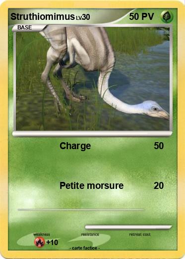 Pokemon Struthiomimus
