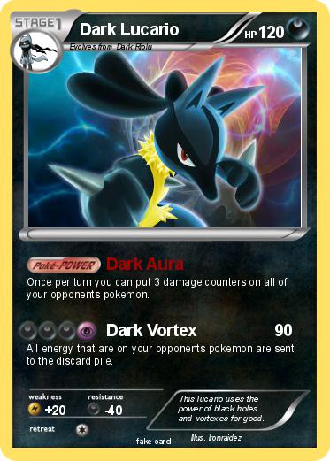 Pokemon Dark Lucario