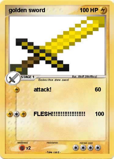 Pokemon golden sword
