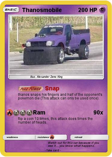 Pokemon Thanosmobile