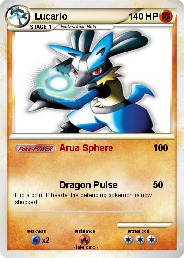 Pokemon Lucario
