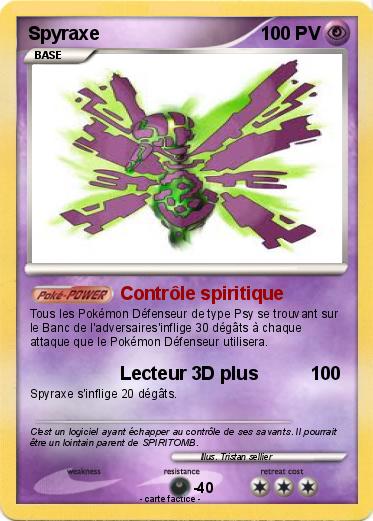 Pokemon Spyraxe