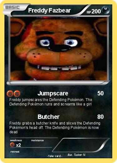 Pokemon Freddy Fazbear