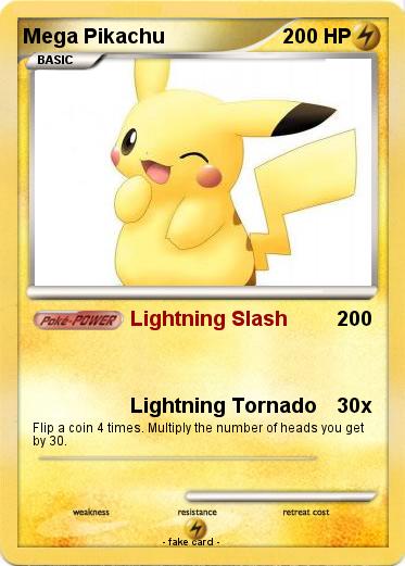 Pokemon Mega Pikachu