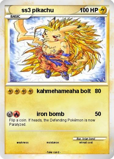 Pokemon ss3 pikachu