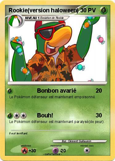Pokemon Rookie(version haloween)