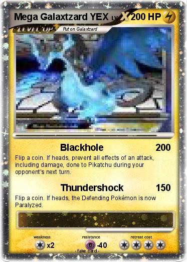 Pokemon Mega Galaxtzard YEX