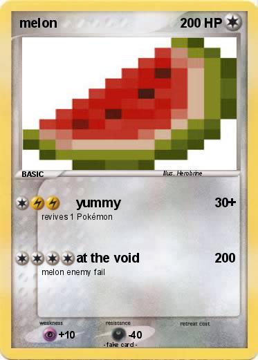 Pokemon melon