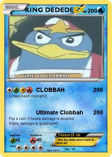 Pokemon KING DEDEDE