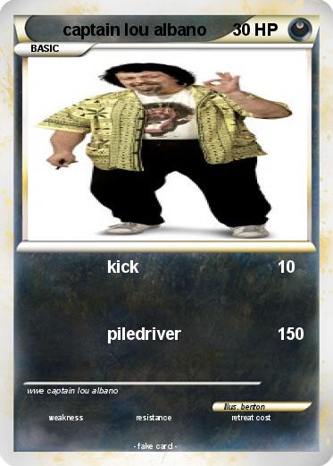 Pokemon captain lou albano