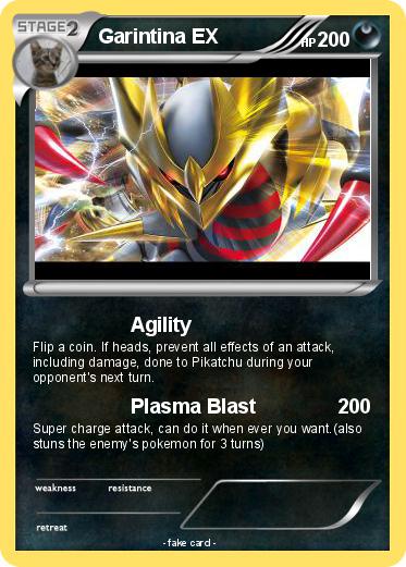 Pokemon Garintina EX