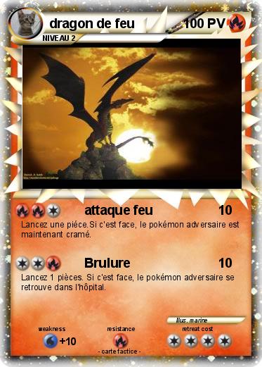 Pokemon dragon de feu