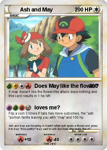 Pokemon Ash and May