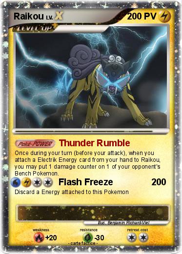 Pokemon Raikou
