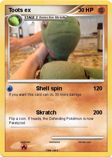 Pokemon Toots ex