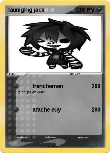 Pokemon launighig jack