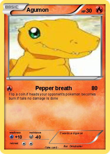 Pokemon Agumon