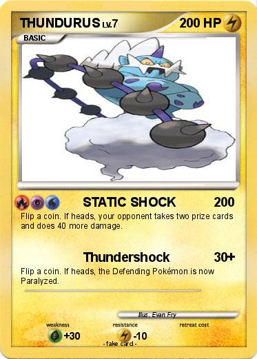 Pokemon THUNDURUS