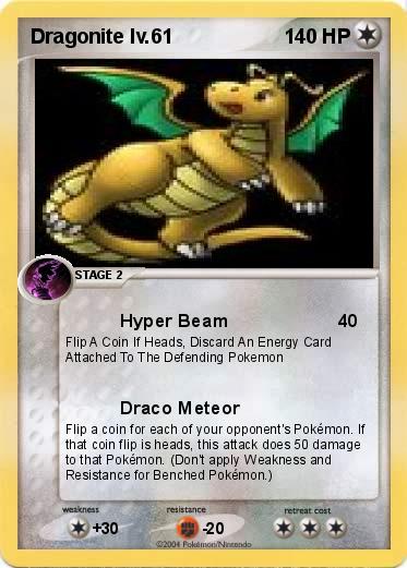 Pokemon Dragonite lv.61