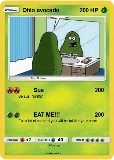 Pokemon Ohio avocado