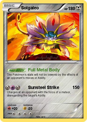 Pokemon Solgaleo