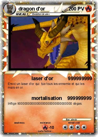 Pokemon dragon d'or