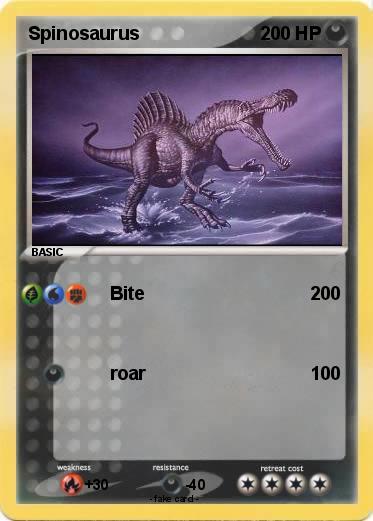 Pokemon Spinosaurus
