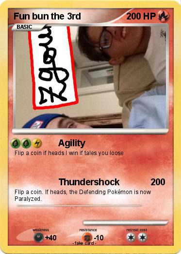 Pokemon Fun bun the 3rd