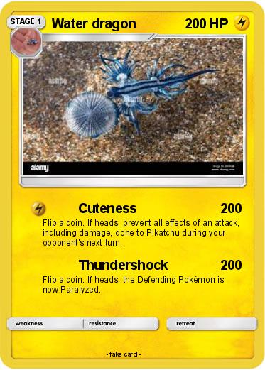 Pokemon Water dragon