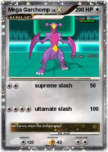 Pokemon Mega Garchomp